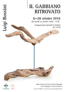 OTTOBRE 2016 - Mostra 'Il Gabbiano ritrovato'