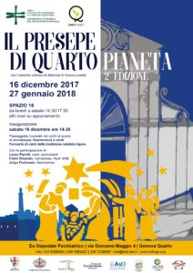 DICEMBRE 2017 - Il presepe di Quarto Pianeta