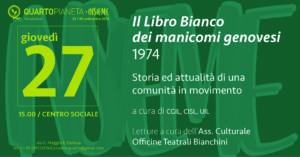 il libro bianco dei manicomi genovesi